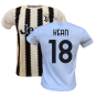Completo Juventus Kean 18 ufficiale replica 2022-23 